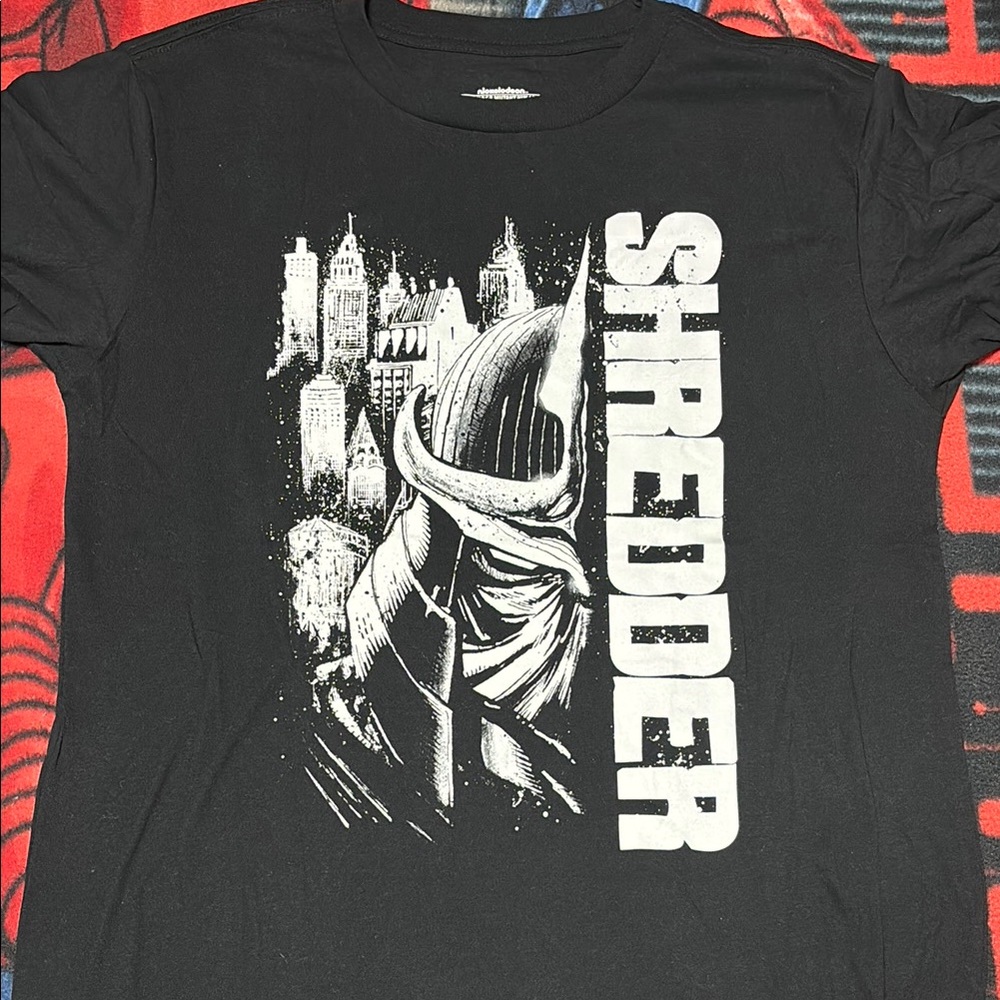Shredder Black Graphic T-Shirt